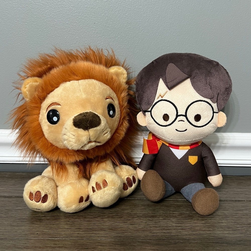 Harry Potter Lion Plush Set Wizarding World Kids Stuffed Animals‎
